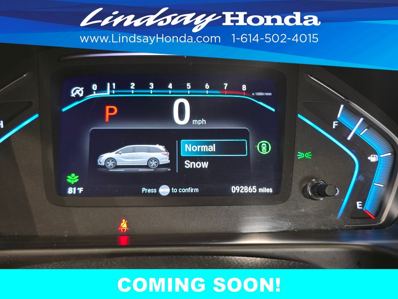 2022 Honda Odyssey Touring Columbus OH