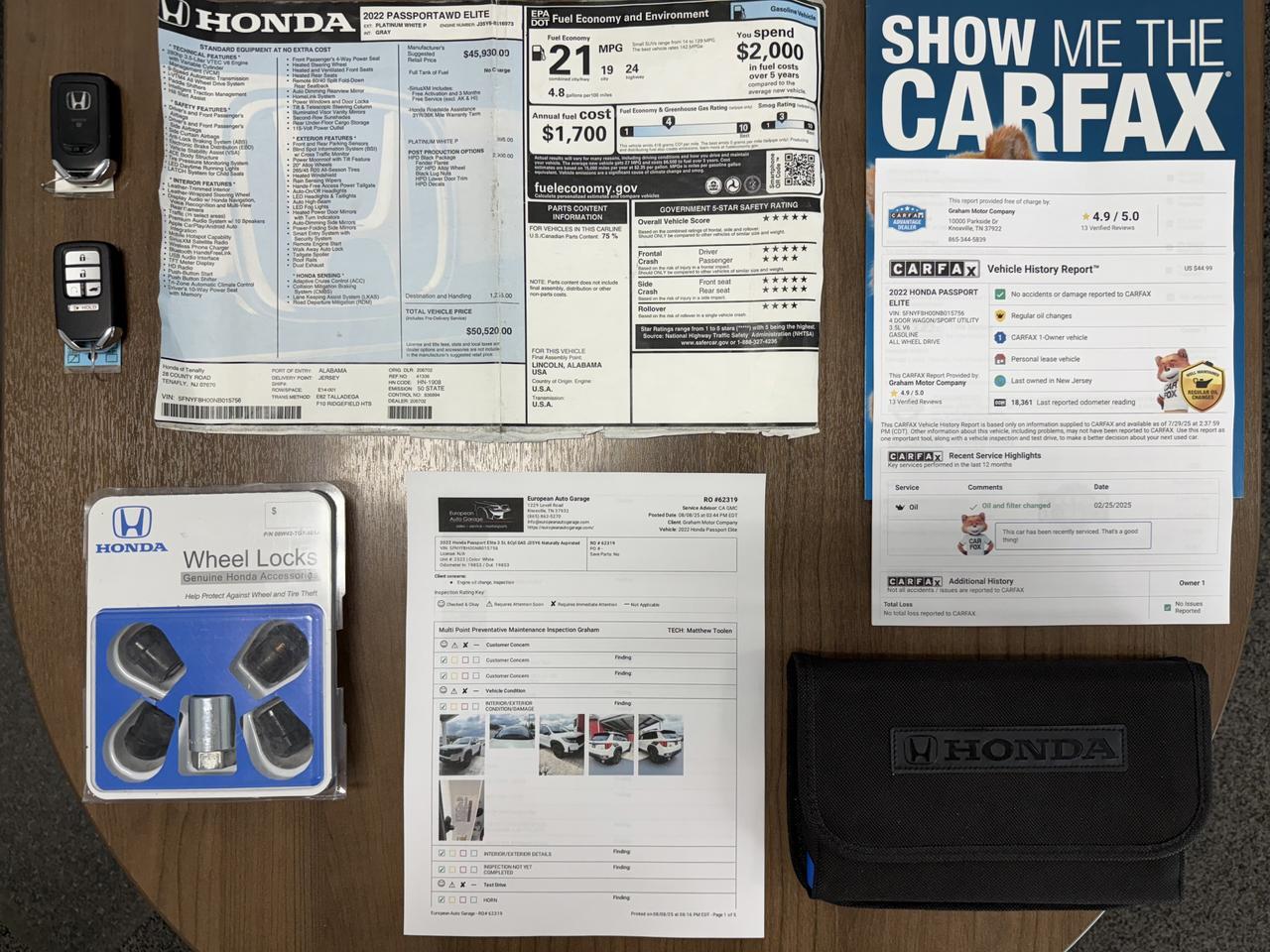 2022 Honda Passport Elite Knoxville TN