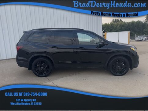 2022_Honda_Pilot_Black Edition_ West Burlington IA
