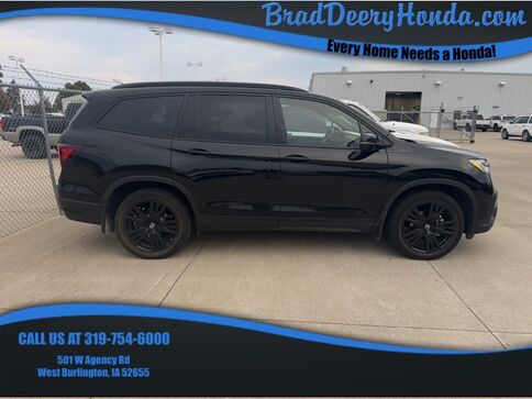 2022_Honda_Pilot_Black Edition_ West Burlington IA