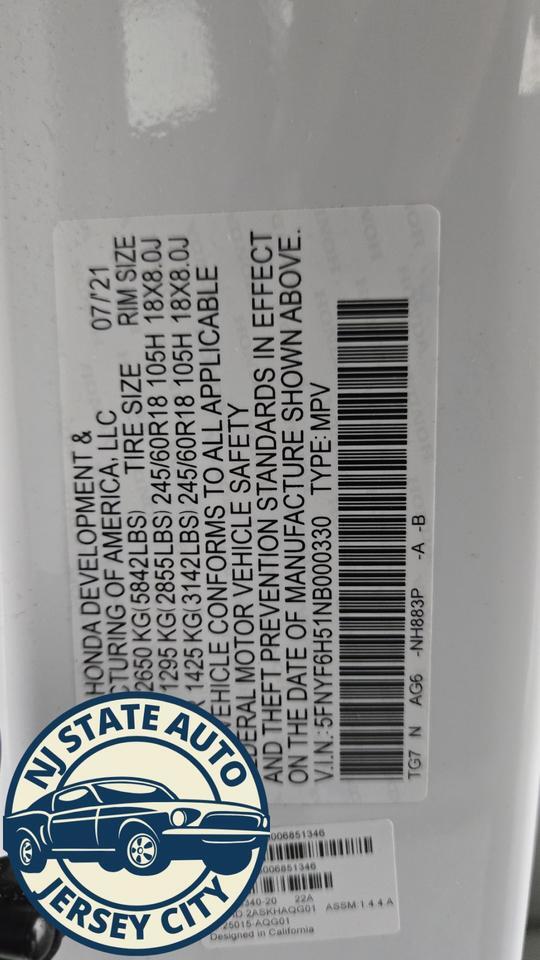 2022 Honda Pilot EX-L Jersey City NJ