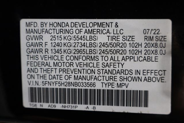 2022 Honda Pilot Special Edition Raleigh NC