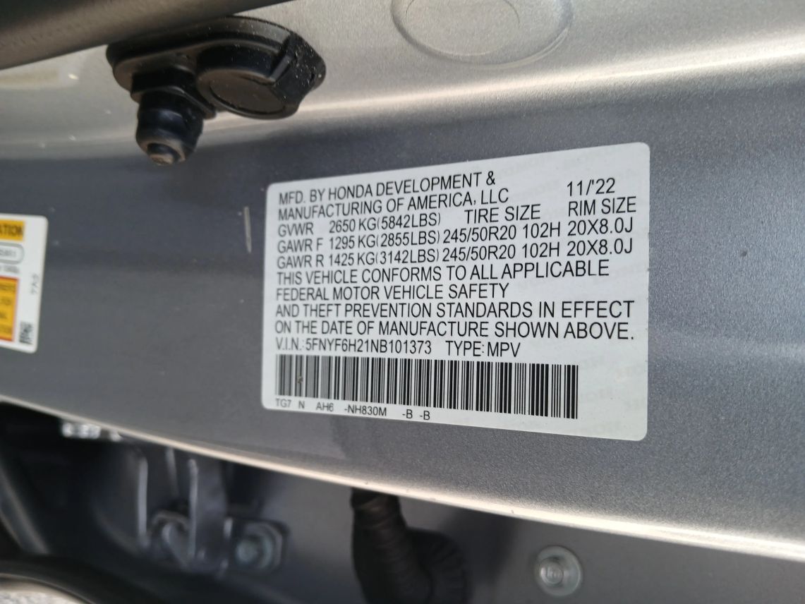 2022 Honda Pilot Special Edition Sport Utility 4D Maitland FL