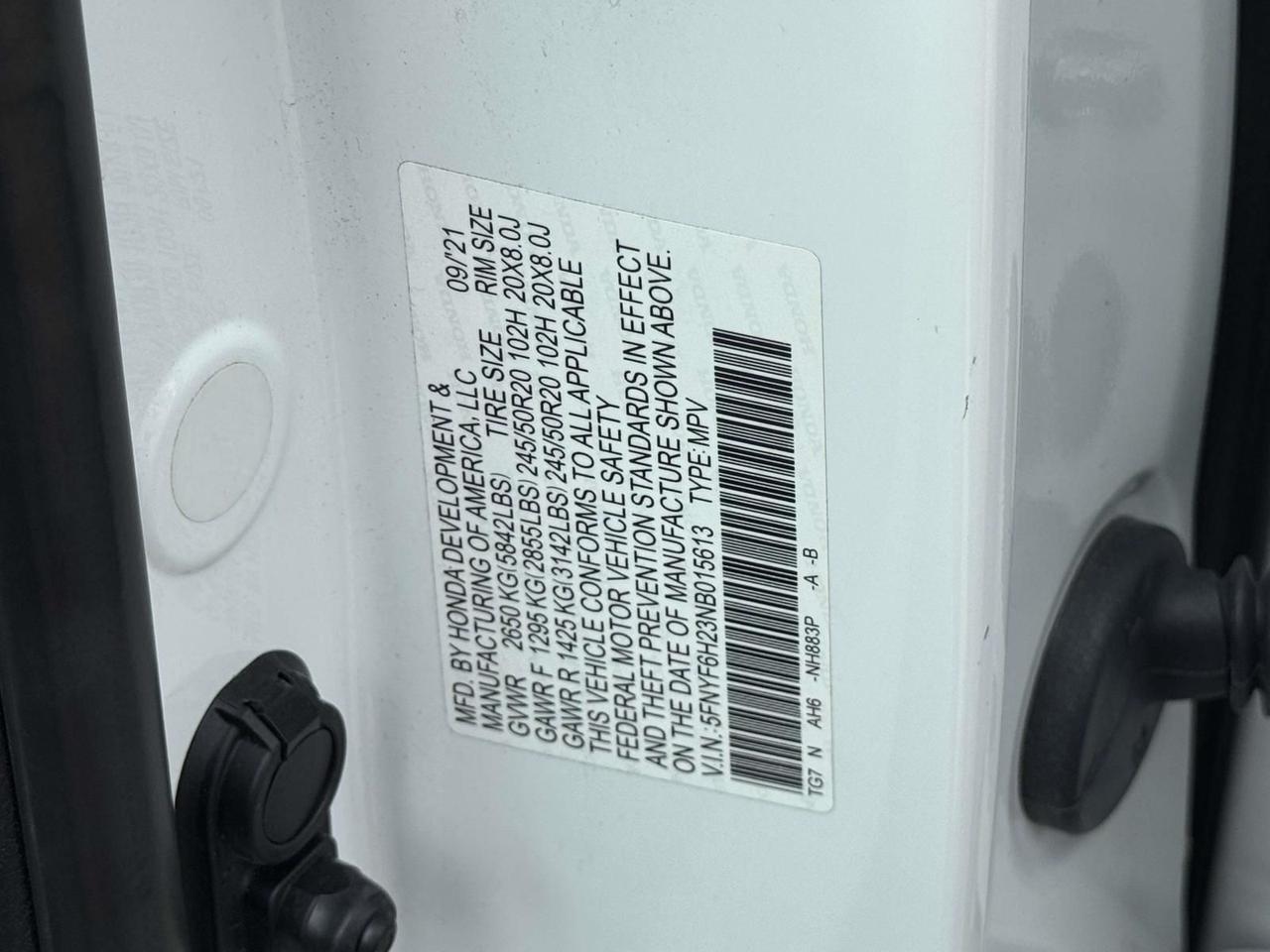 2022 Honda Pilot Special Edition Alexandria VA