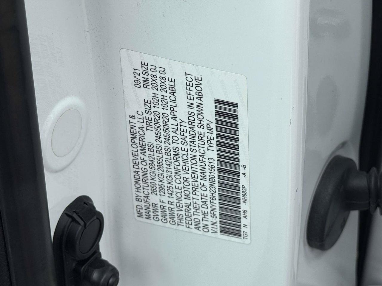 2022 Honda Pilot Special Edition Alexandria VA