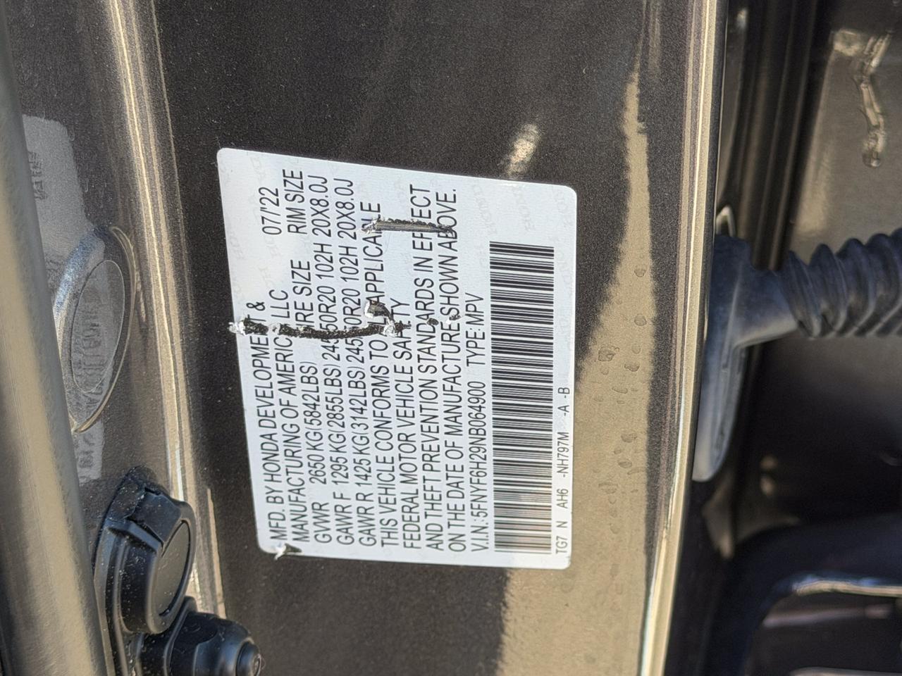 2022 Honda Pilot Special Edition Springfield VA