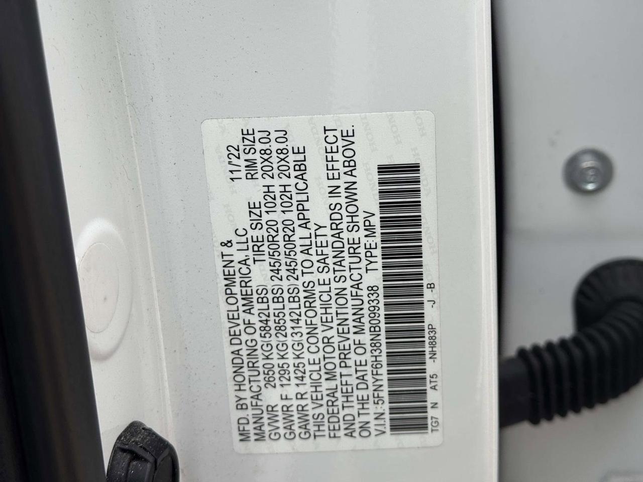 2022 Honda Pilot Sport San Clemente CA