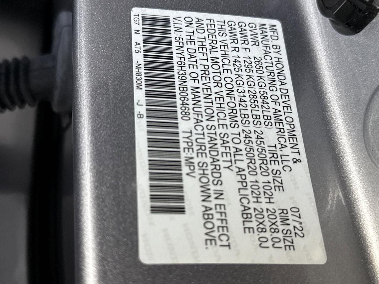 2022 Honda Pilot Sport San Antonio TX