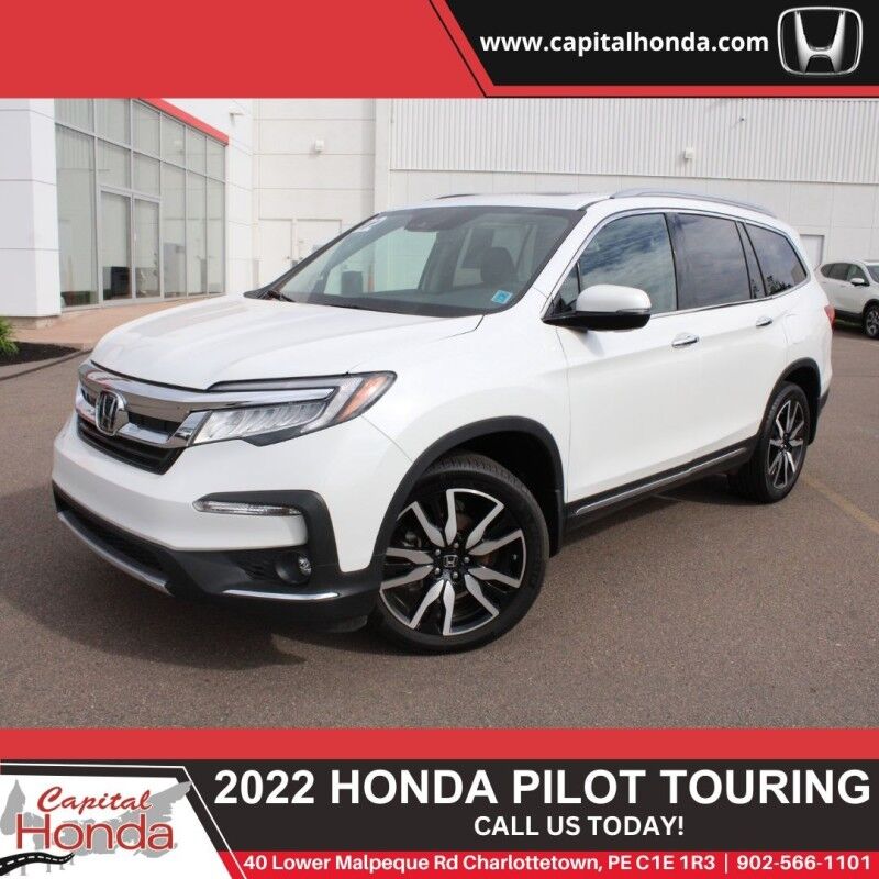 Used 2022 Honda 5FNYF6H68NB502454 Pilot Touring 7Passenger in Charlottetown PE
