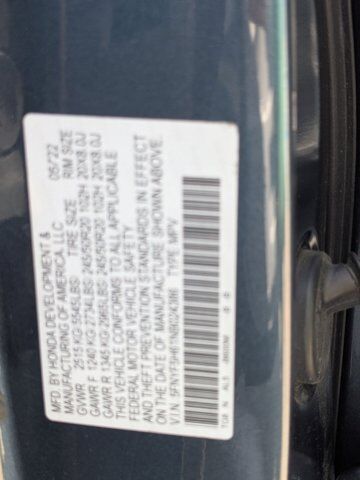 2022 Honda Pilot Touring 7-Passenger Roseville CA