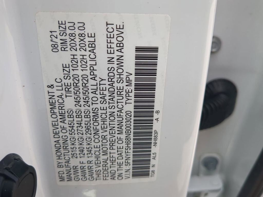 2022 Honda Pilot Touring 7-Passenger Winder GA