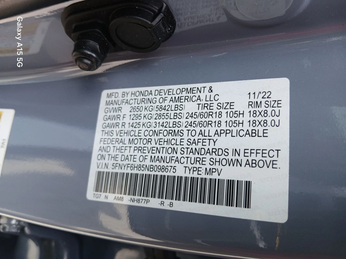 2022 Honda Pilot TrailSport SUV 4D Maitland FL