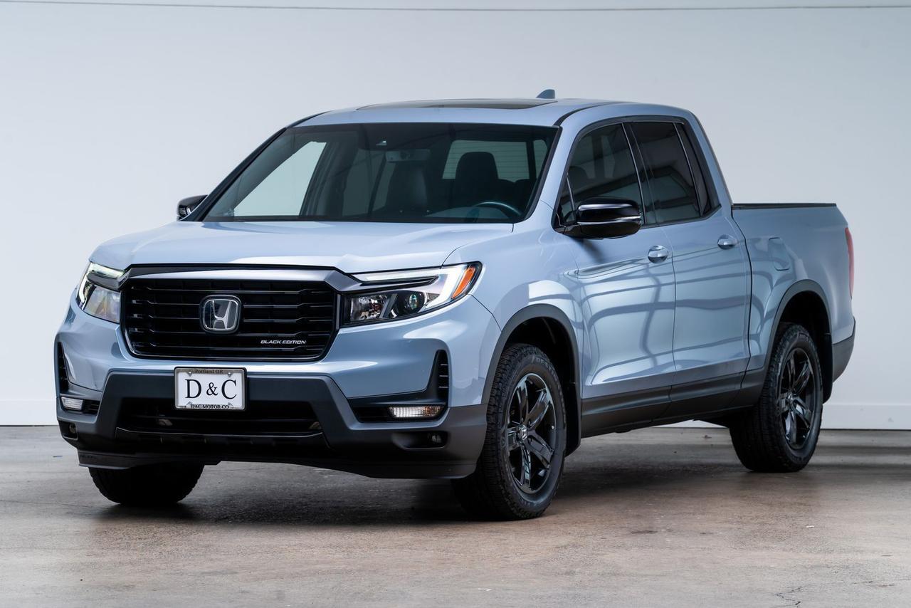 2022 Honda Ridgeline Black Edition Heated Seats HPD Black Package Portland OR