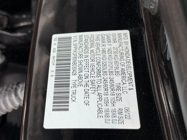 2022 Honda Ridgeline Black Edition Springfield VA