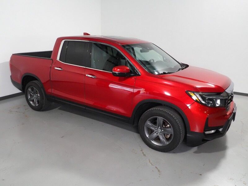 2022 Honda Ridgeline RTL-E AWD *NAVIGATION, ADAPTIVE CRUISE, SAFETY ALERTS, BACKUP-CAMERA, COLOR TOUCHSCREEN, MOONROOF, LEATHER, HEATED SEATS/STEERING, REMOTE START, WIRELESS CHARGING, ANDROID & APPLE Round Rock TX