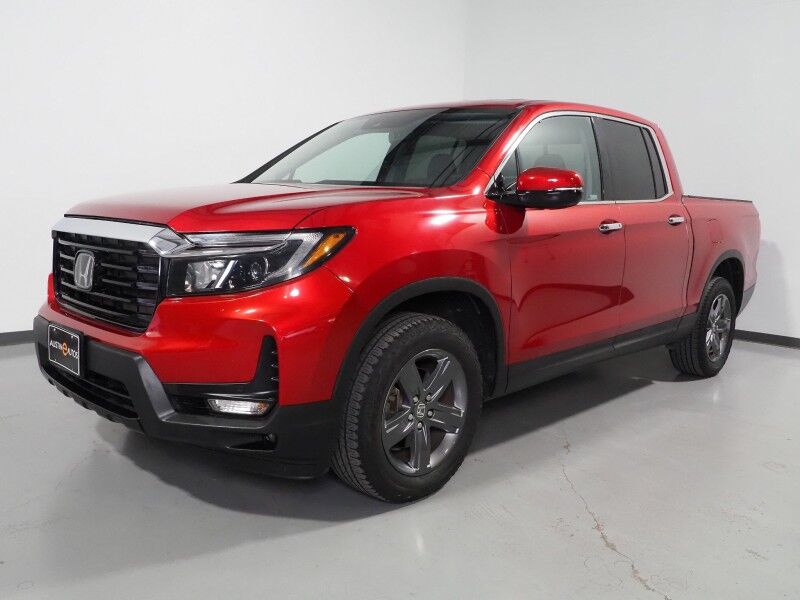 2022 Honda Ridgeline RTL-E AWD *NAVIGATION, ADAPTIVE CRUISE, SAFETY ALERTS, BACKUP-CAMERA, COLOR TOUCHSCREEN, MOONROOF, LEATHER, HEATED SEATS/STEERING, REMOTE START, WIRELESS CHARGING, ANDROID & APPLE Round Rock TX