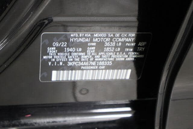 2022 Hyundai Accent Limited Raleigh NC