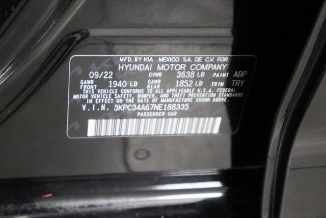 2022 Hyundai Accent Limited Raleigh NC