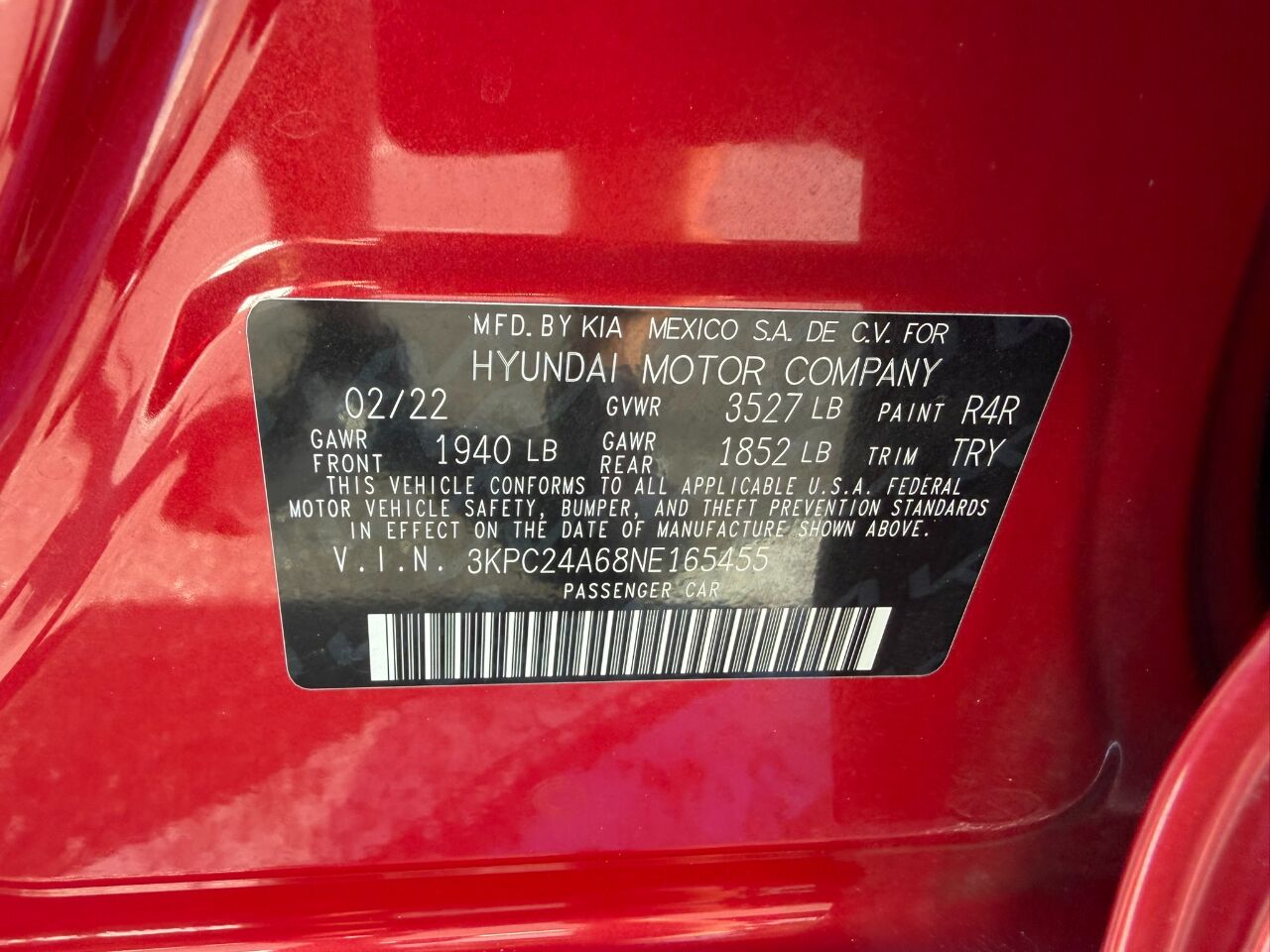 2022 Hyundai Accent SE Sedan IVT Jacksonville FL