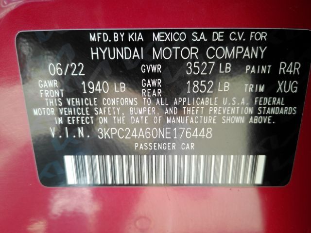 2022 Hyundai Accent SEL Plano TX