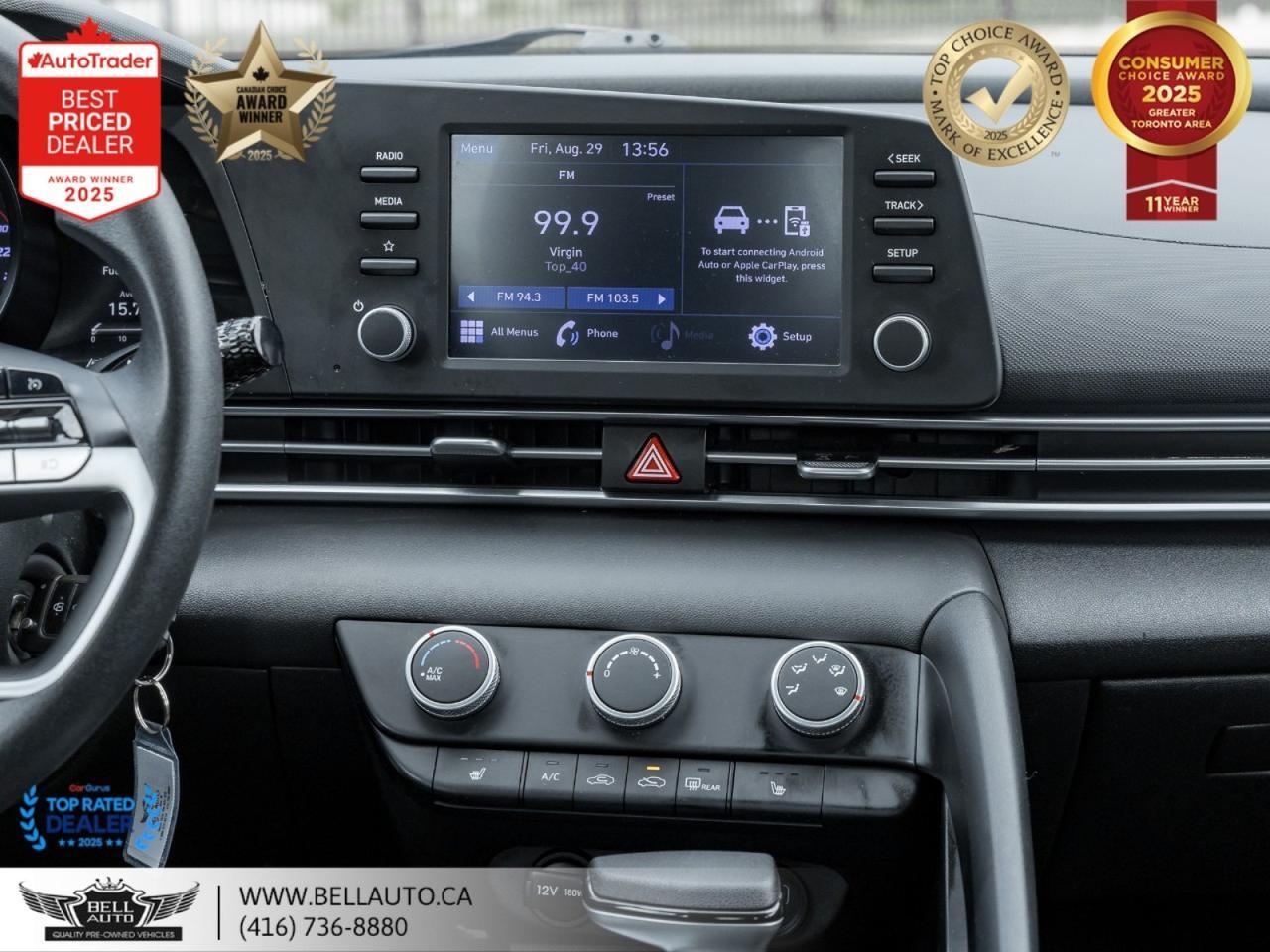 2022 Hyundai Elantra Essential | B.CAM | APPLE CP | HEATED SEATS | BLUETOOTH Toronto ON