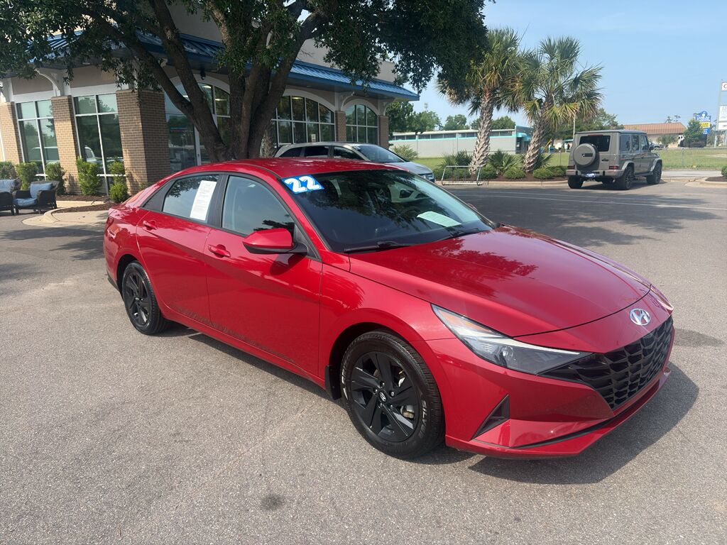 2022 Hyundai Elantra Hybrid Blue