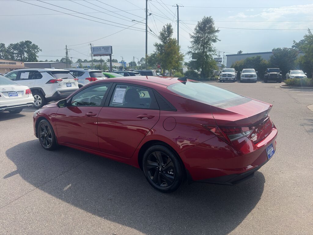 2022 Hyundai Elantra Hybrid Blue Wilmington NC