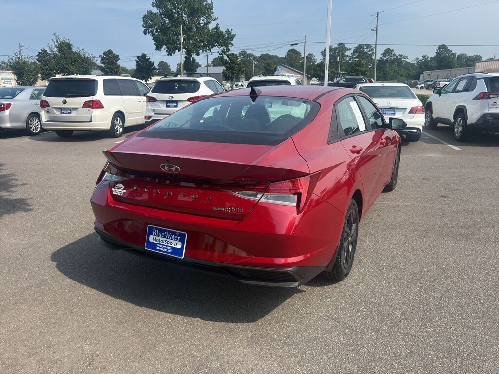2022 Hyundai Elantra Hybrid Blue Wilmington NC