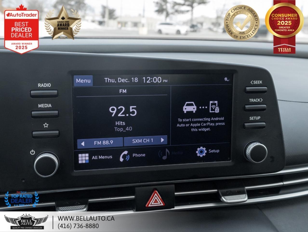 2022 Hyundai Elantra Preferred | B.CAM | SUNROOF | HTD SEATS | DRIVE MODS | NOACCIDENT Toronto ON