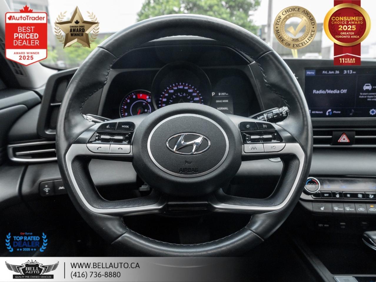 2022 Hyundai Elantra Preferred | SUNROOF | CARPLAY | B.CAM | BLTH | HTD SEATS | NOACCIDENT Toronto ON