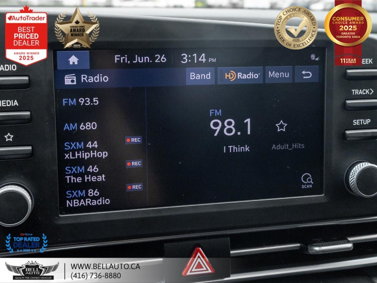 2022 Hyundai Elantra Preferred | SUNROOF | CARPLAY | B.CAM | BLTH | HTD SEATS | NOACCIDENT Toronto ON