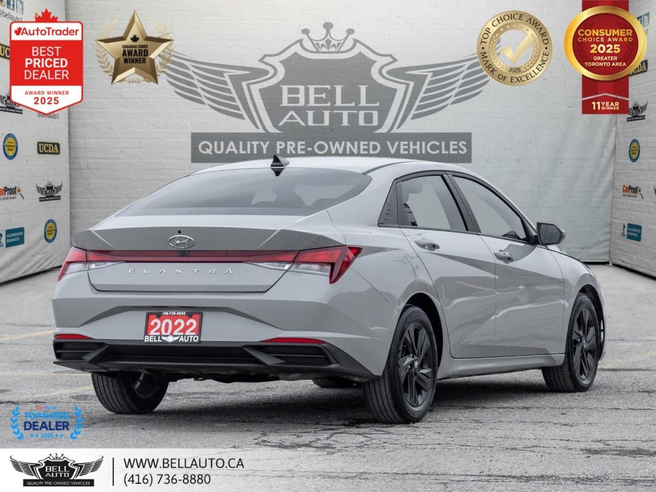 2022 Hyundai Elantra Preferred CARPLAY B.CAM BLTH HTD SEATS STRNGWHL BLKRIMS Toronto ON