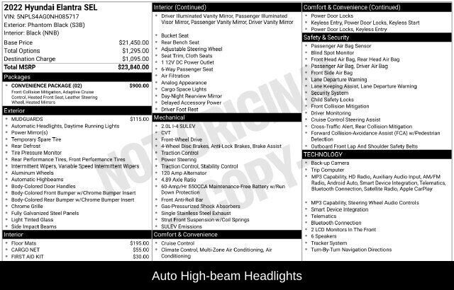 2022 Hyundai Elantra SEL Raleigh NC