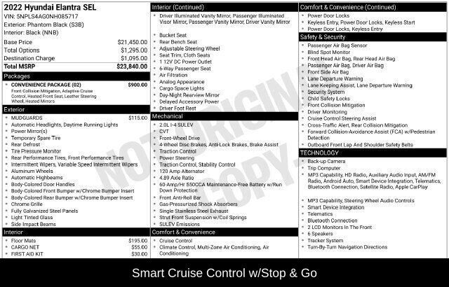 2022 Hyundai Elantra SEL Raleigh NC