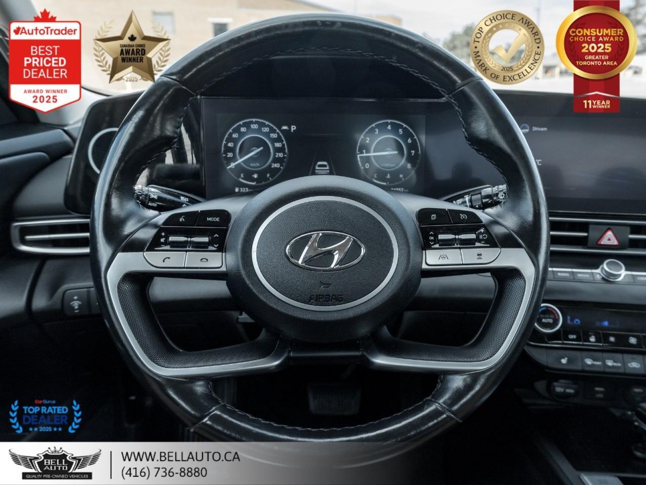 2022 Hyundai Elantra Ultimate Tech | SUNROOF | NAVI | LTHR | BACKUPCAM Toronto ON