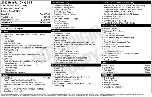 2022 Hyundai IONIQ 5 SE Raleigh NC
