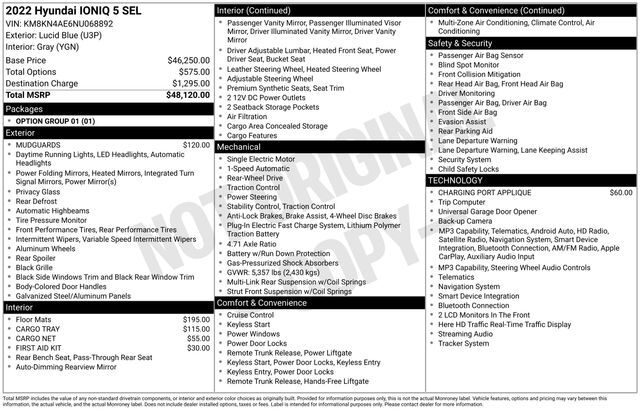 2022 Hyundai IONIQ 5 SEL Raleigh NC