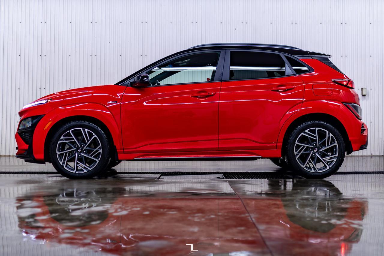 2022 Hyundai Kona AWD N-Line PSeat BCam Red Deer AB