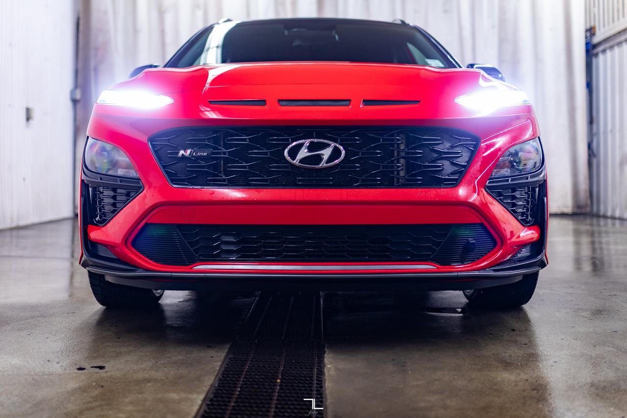 2022 Hyundai Kona AWD N-Line PSeat BCam Red Deer AB