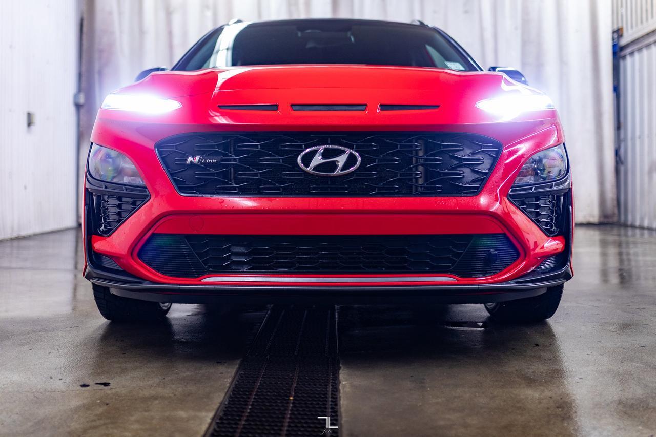 2022 Hyundai Kona AWD N-Line PSeat BCam Red Deer AB