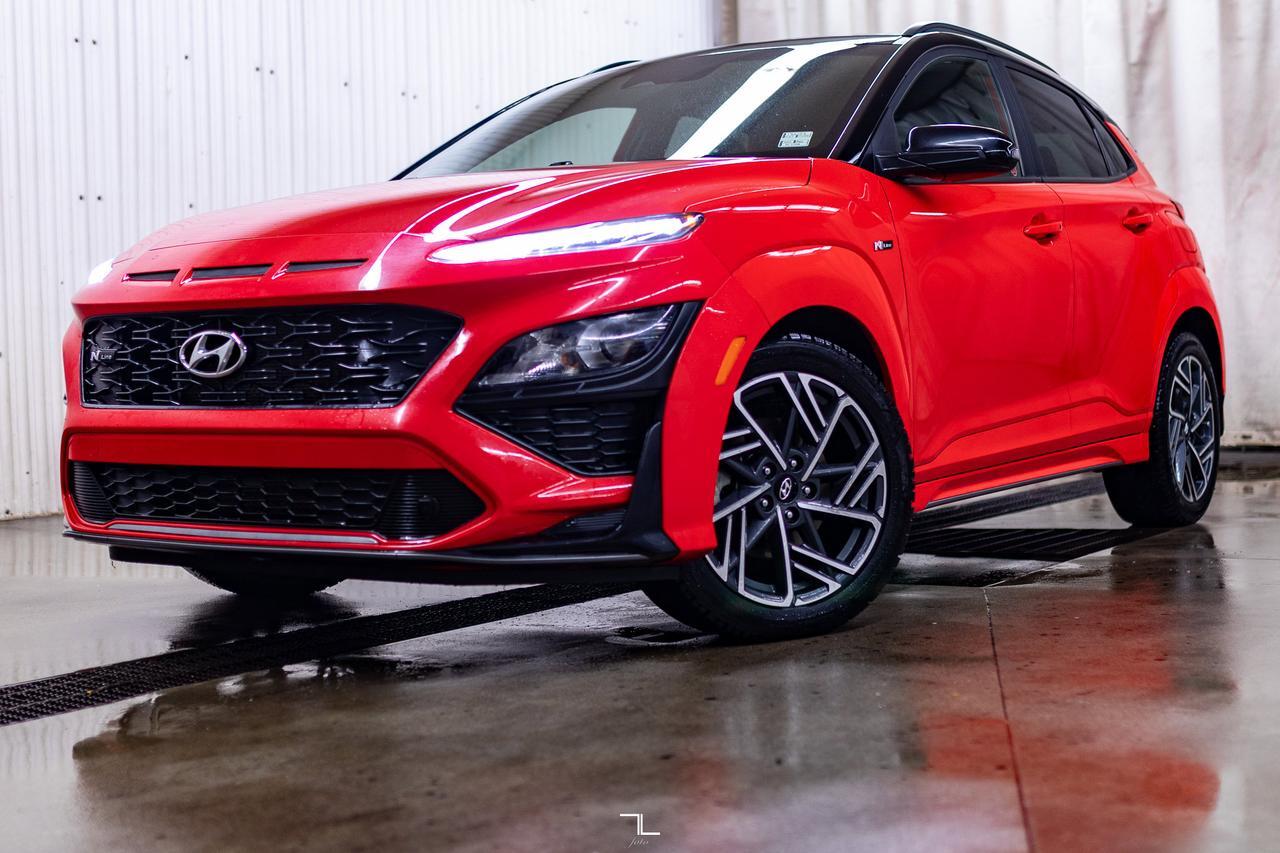 2022 Hyundai Kona AWD N-Line PSeat BCam Red Deer AB