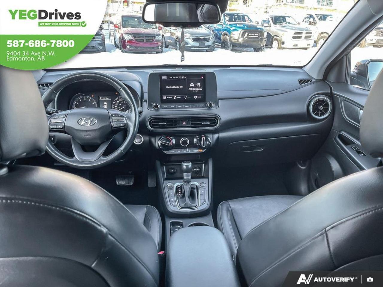 2022 Hyundai Kona Preferred Sun & Leather Edmonton AB