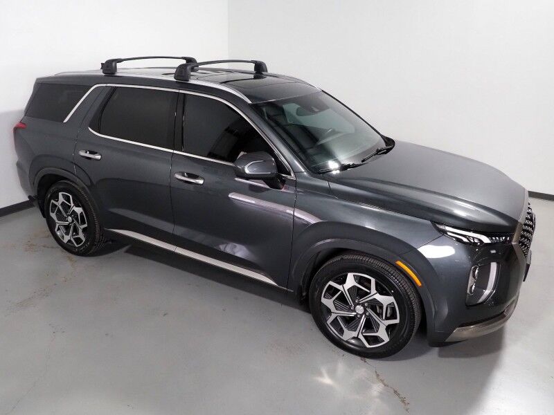 2022 Hyundai Palisade Calligraphy AWD *HEADS-UP DISPLAY, NAVIGATION, ADAPTIVE CRUISE, SAFETY ALERTS, 360 VIEW CAMERAS, DUAL PANEL MOONROOF, NAPPA LEATHER, CLIMATE SEATS, 2ND ROW CAPTAIN'S, HARMAN/KARDON, WIRELESS CHARGING Round Rock TX