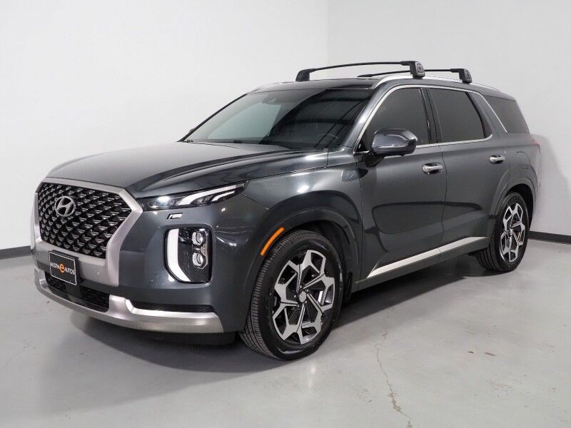2022 Hyundai Palisade Calligraphy AWD *HEADS-UP DISPLAY, NAVIGATION, ADAPTIVE CRUISE, SAFETY ALERTS, 360 VIEW CAMERAS, DUAL PANEL MOONROOF, NAPPA LEATHER, CLIMATE SEATS, 2ND ROW CAPTAIN'S, HARMAN/KARDON, WIRELESS CHARGING Round Rock TX