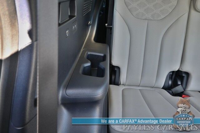 2022 Hyundai Palisade Calligraphy / AWD / Heated & Cooled Seats / Heated Steering / Sunroof / NAV / Harman Kardon / Adaptive Cruise / Lane Depart & Blind Spot / Rear Captain Chairs / 3rd Row / Seats 7 / Tow Pkg / Low Miles / 1-Owner Anchorage AK
