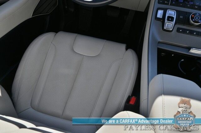 2022 Hyundai Palisade Calligraphy / AWD / Heated & Cooled Seats / Heated Steering / Sunroof / NAV / Harman Kardon / Adaptive Cruise / Lane Depart & Blind Spot / Rear Captain Chairs / 3rd Row / Seats 7 / Tow Pkg / Low Miles / 1-Owner Anchorage AK