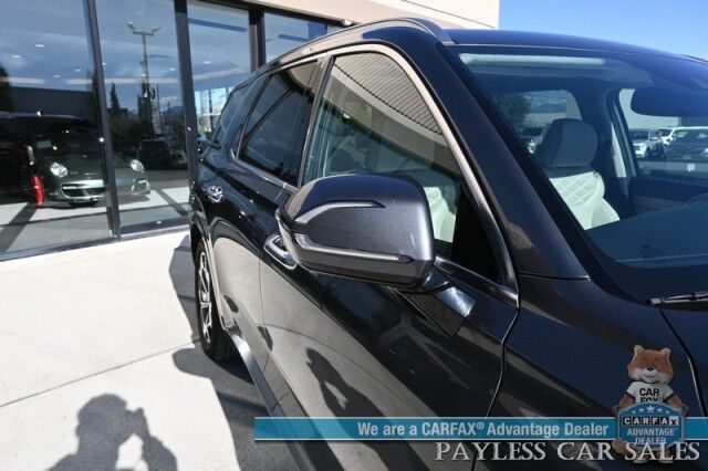 2022 Hyundai Palisade Calligraphy / AWD / Heated & Cooled Seats / Heated Steering / Sunroof / NAV / Harman Kardon / Adaptive Cruise / Lane Depart & Blind Spot / Rear Captain Chairs / 3rd Row / Seats 7 / Tow Pkg / Low Miles / 1-Owner Anchorage AK