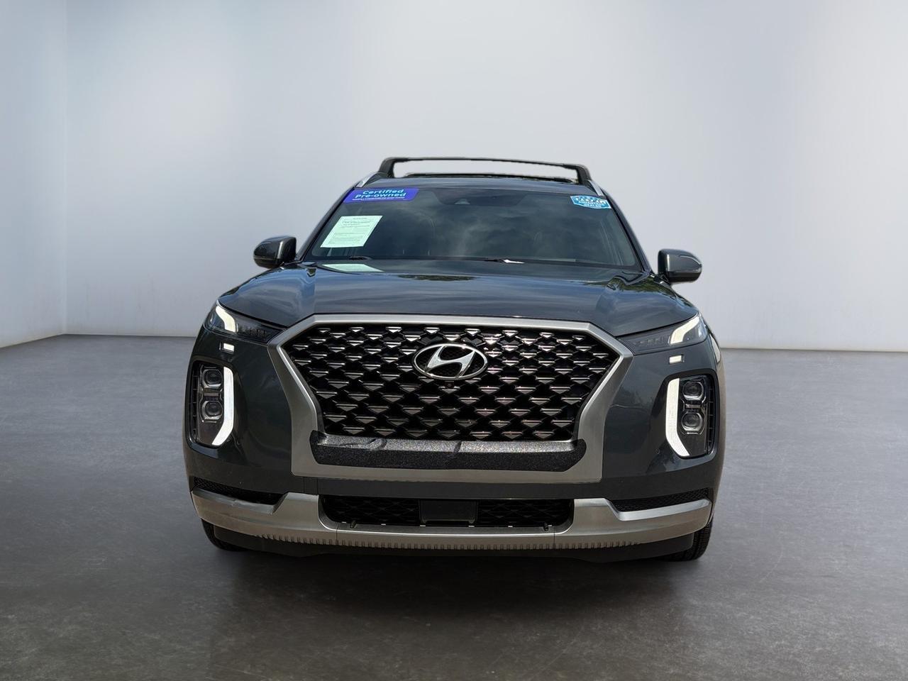 2022 Hyundai Palisade Calligraphy, HEADS UP DISPLAY, PANO MOONROOF, PADDLE SHIFTERS, BLIND SPOT ALERT, FORWARED COLLISION ALERT, REAR QUIET MODE, DRIVER TALK INTERCOM, HEATED & COOLING FRONT & REAR SEATS, POWER 3RD ROW SEATING, POWER LIFTGATE, 1 OWNER, THIS SUV HAS IT ALL Virginia Beach VA