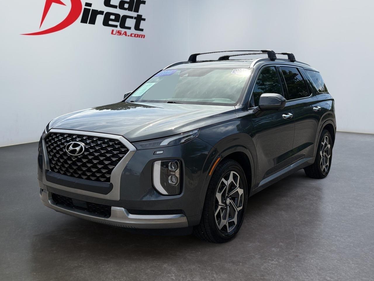 2022 Hyundai Palisade Calligraphy, HEADS UP DISPLAY, PANO MOONROOF, PADDLE SHIFTERS, BLIND SPOT ALERT, FORWARED COLLISION ALERT, REAR QUIET MODE, DRIVER TALK INTERCOM, HEATED & COOLING FRONT & REAR SEATS, POWER 3RD ROW SEATING, POWER LIFTGATE, 1 OWNER, THIS SUV HAS IT ALL Virginia Beach VA