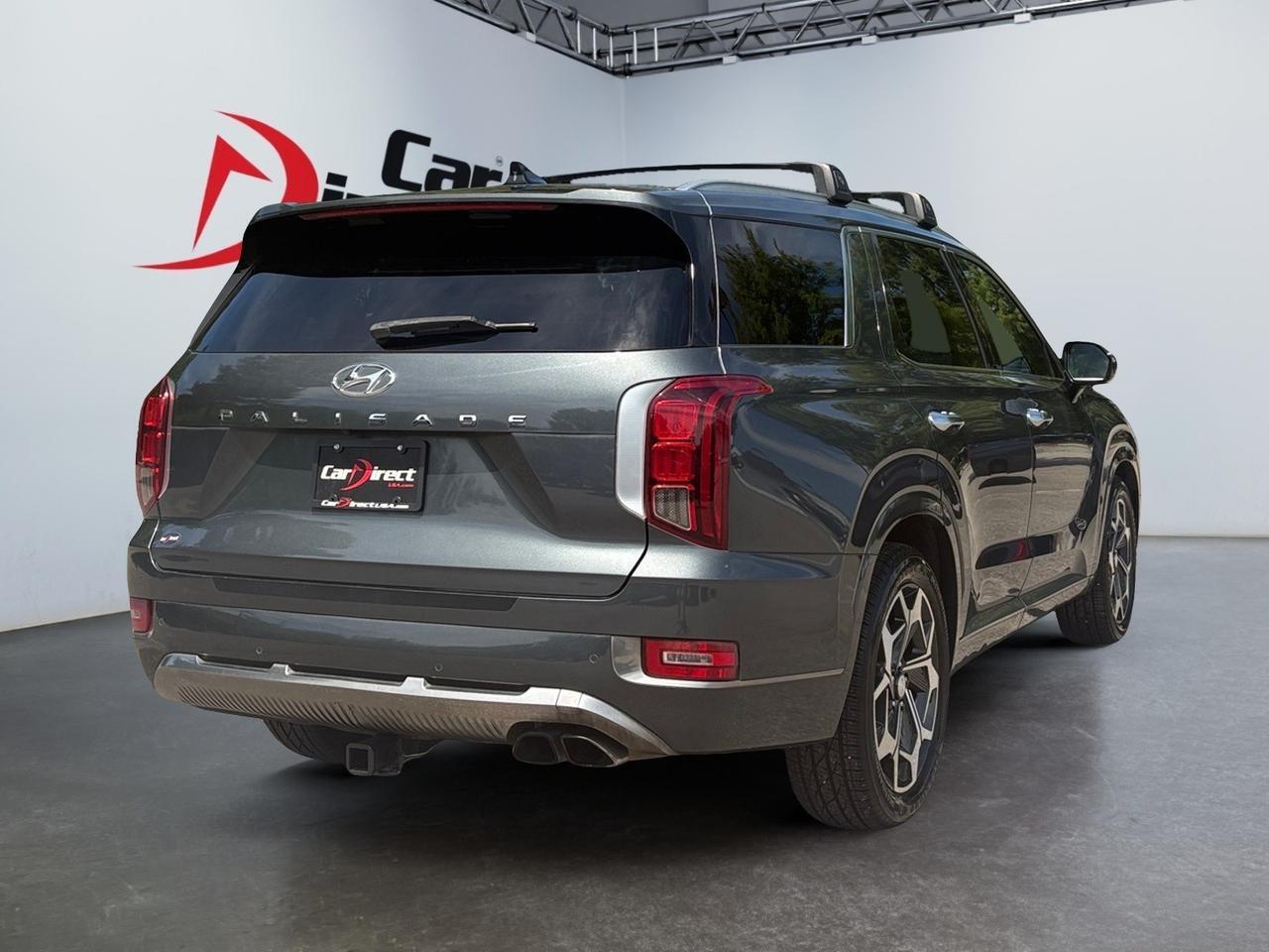 2022 Hyundai Palisade Calligraphy, HEADS UP DISPLAY, PANO MOONROOF, PADDLE SHIFTERS, BLIND SPOT ALERT, FORWARED COLLISION ALERT, REAR QUIET MODE, DRIVER TALK INTERCOM, HEATED & COOLING FRONT & REAR SEATS, POWER 3RD ROW SEATING, POWER LIFTGATE, 1 OWNER, THIS SUV HAS IT ALL Virginia Beach VA